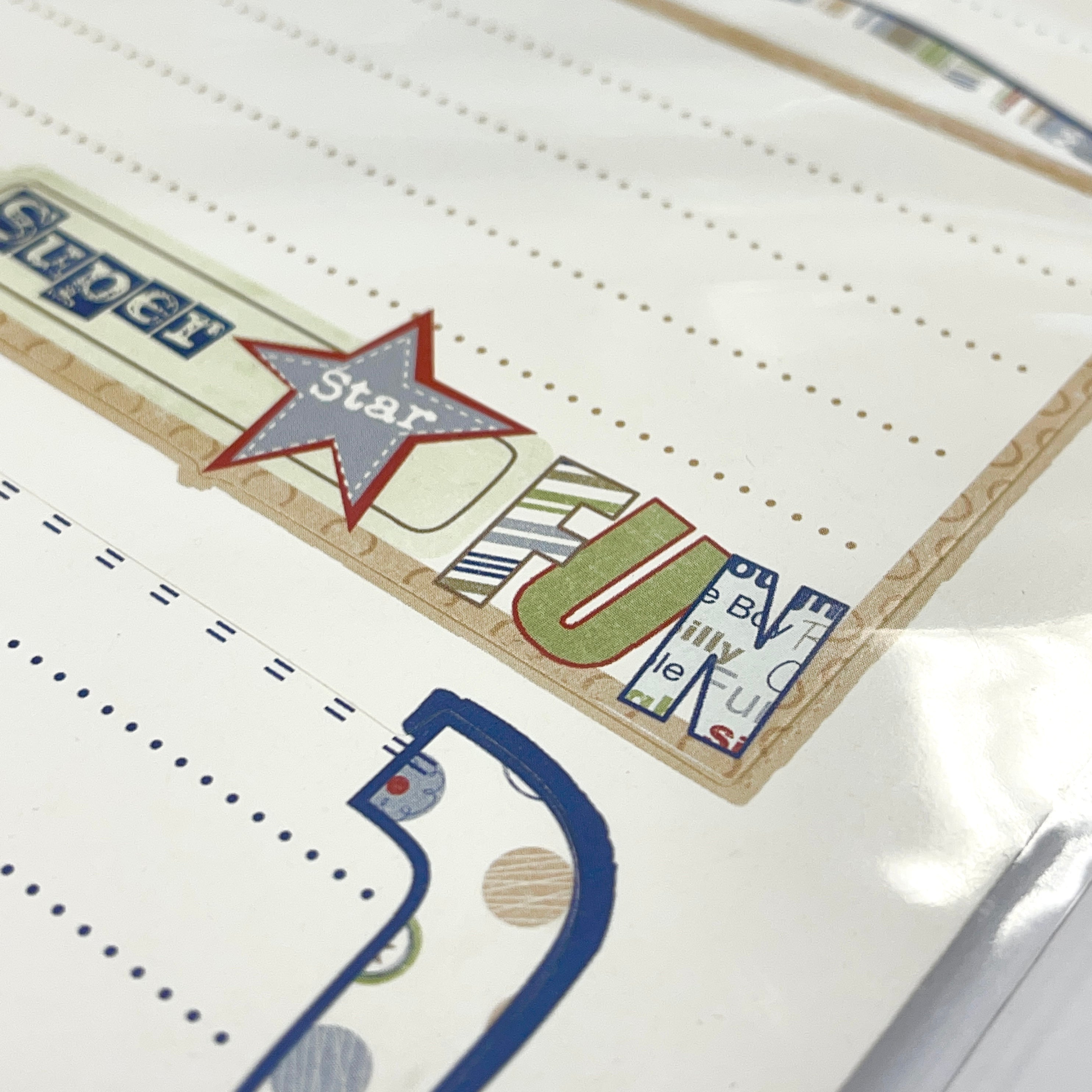 Autumn Leaves - Cuteworld Boy - Journaling Stickers