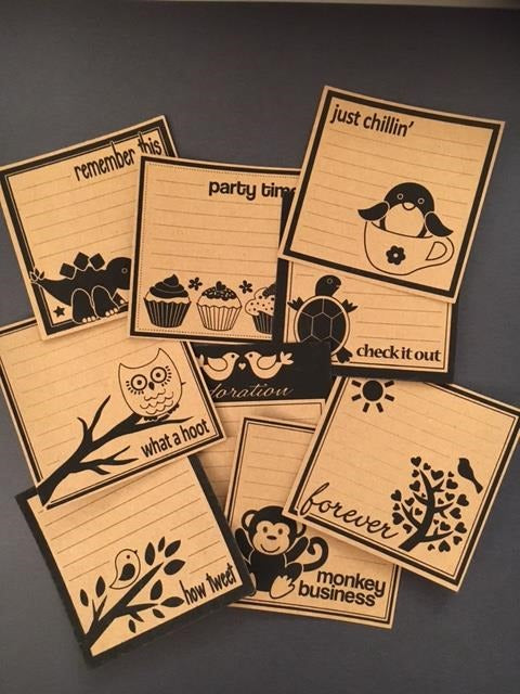 Maya Road - Kraft Journaling Tags - Cute