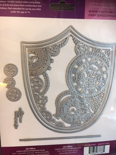 Die'sire - Create a Card - Timepiece Easel dies