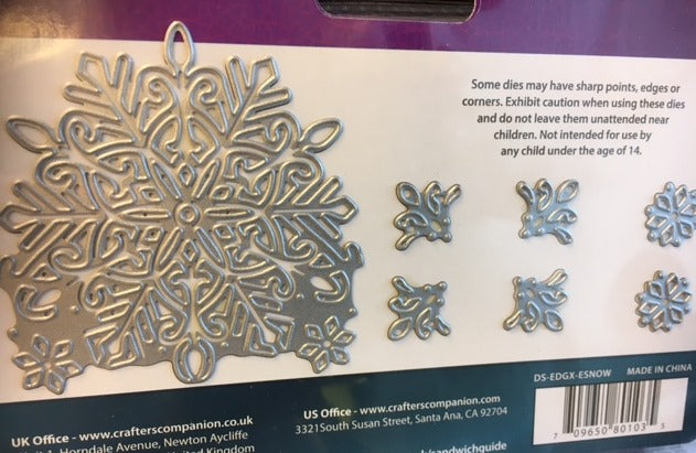 Die'sire - Cutting Die - Elegant Snowflake Dies