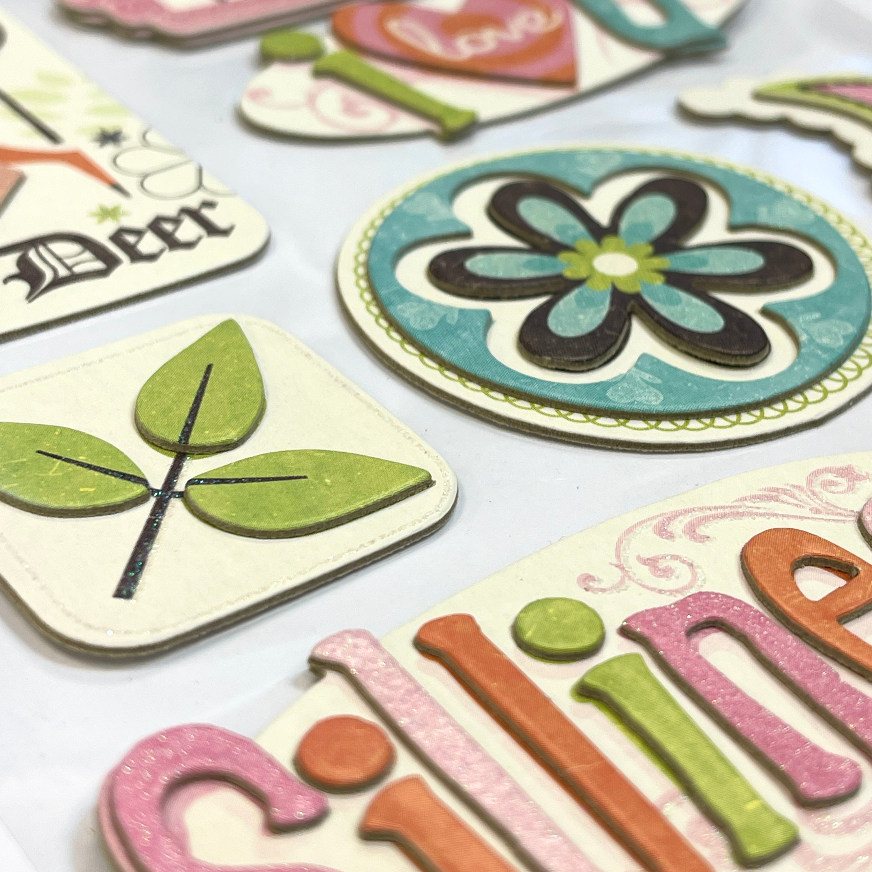 We R MemoryKeepers - Funny Girl - Chipboard Words