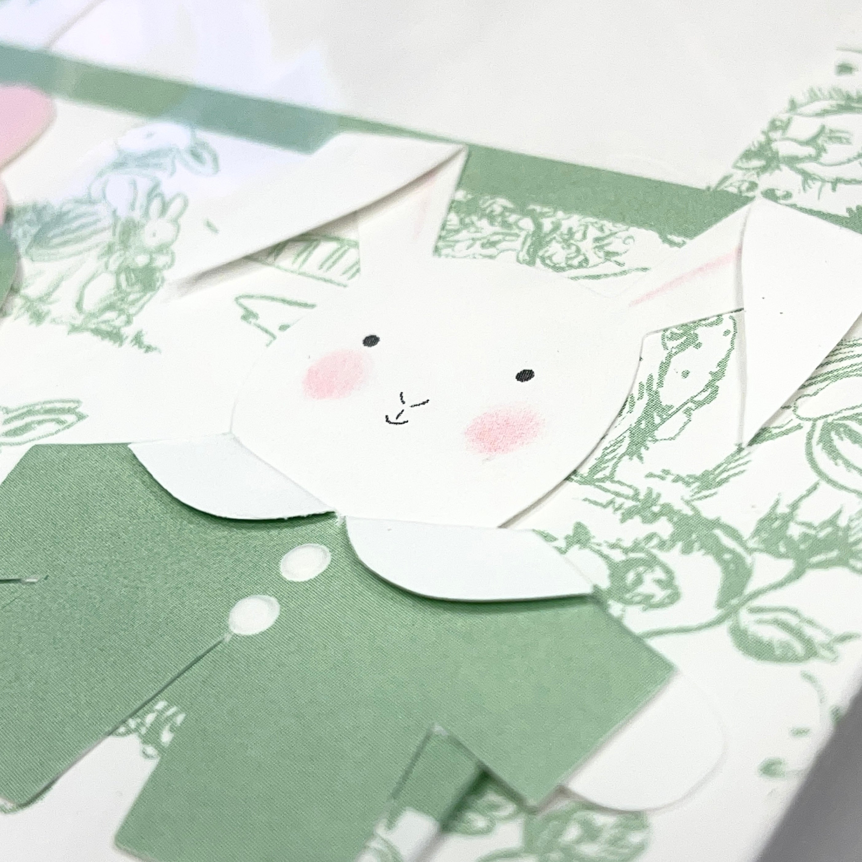 Meri Meri - 3D Sticker - Bunny Purse