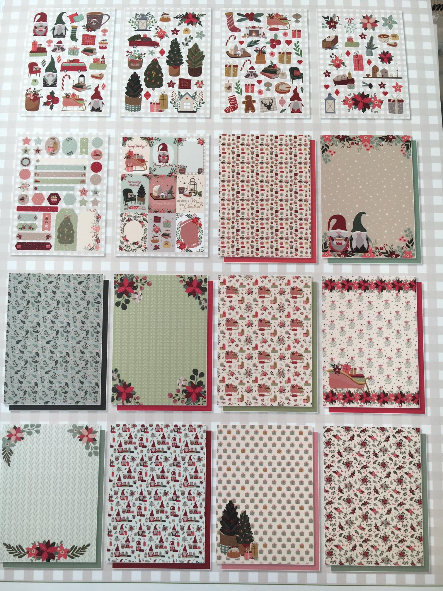 Studiolight -  DIY Block - Cozy Christmas  -  A4