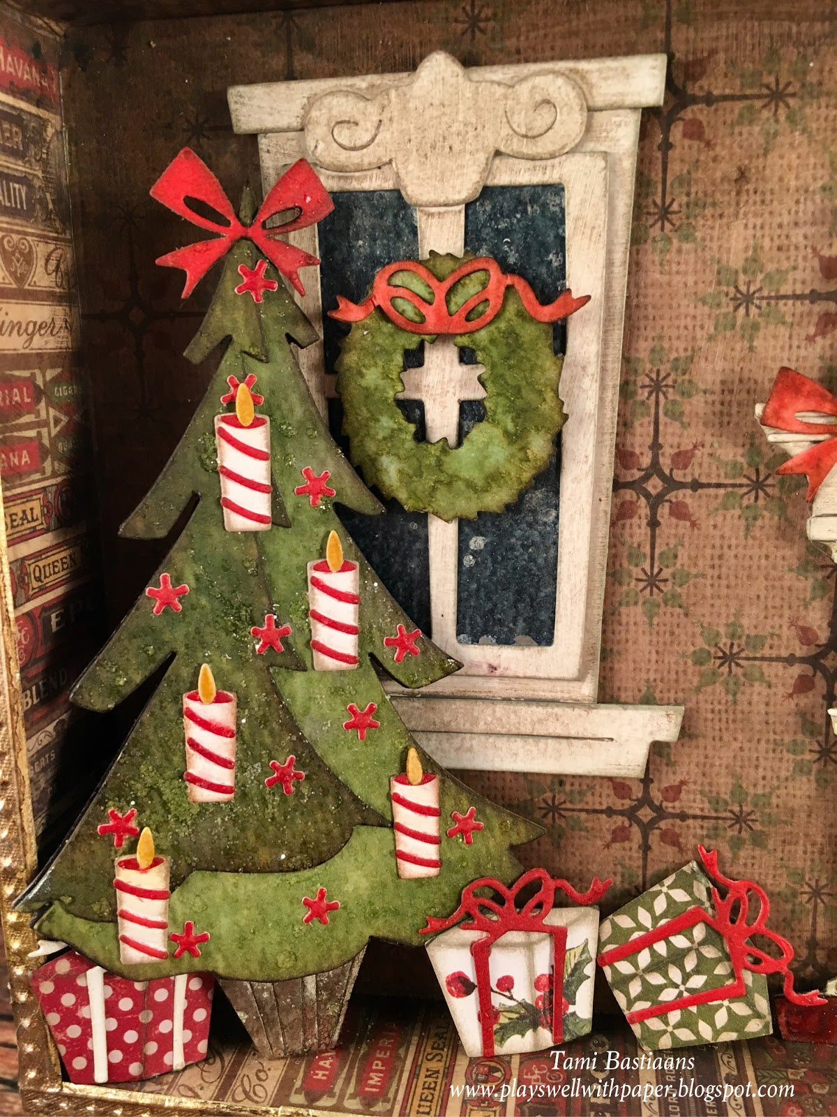 Sizzix - Tim Holtz Alterations - Bigz Die - Layered Pine
