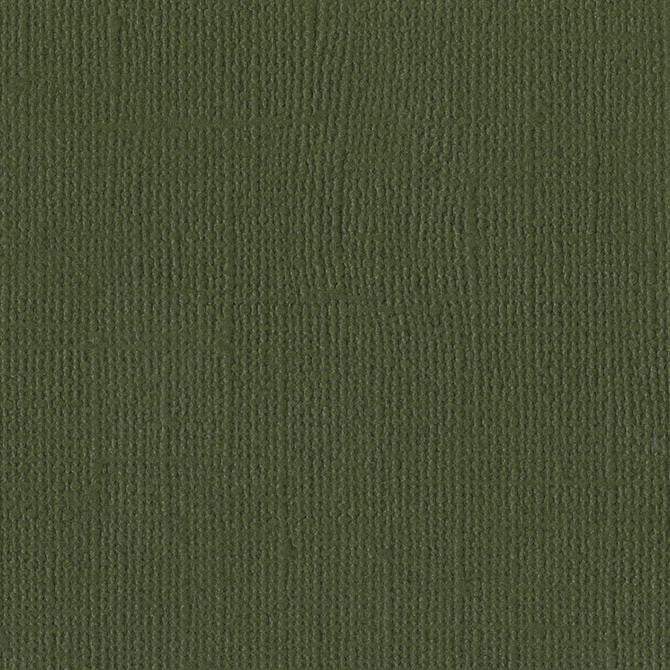 Bazzill - Canvas -  Ivy   - 12 x 12"