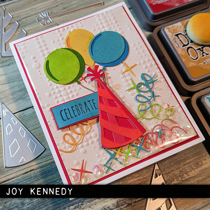 Sizzix - Tim Holtz - Thinlits Dies - Colorize - Celebrate