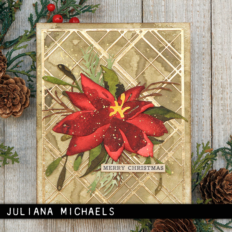 Sizzix - Tim Holtz - Thinlits - Holiday Brushstroke #3