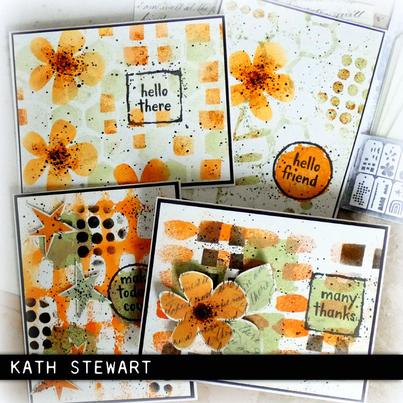 Tim Holtz - Element Stencil - Everyday