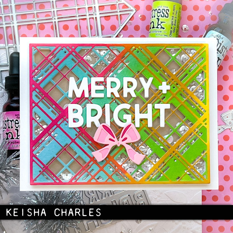 Sizzix - Tim Holtz - Thinlits - Bold Text