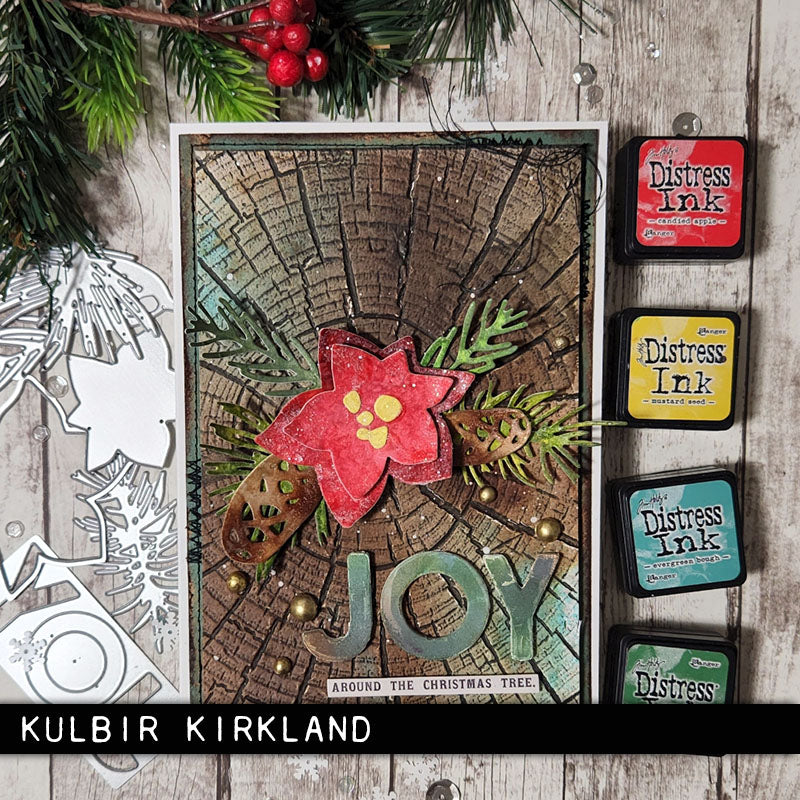 Tim Holtz - Embossing Folder - 3D - Tree Rings