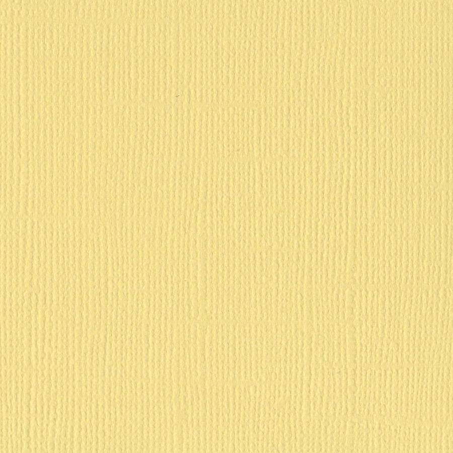 Bazzill - Canvas - Lemonade 12x12"