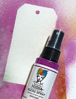 Dina Wakley Media - Gloss Spray - Orchid