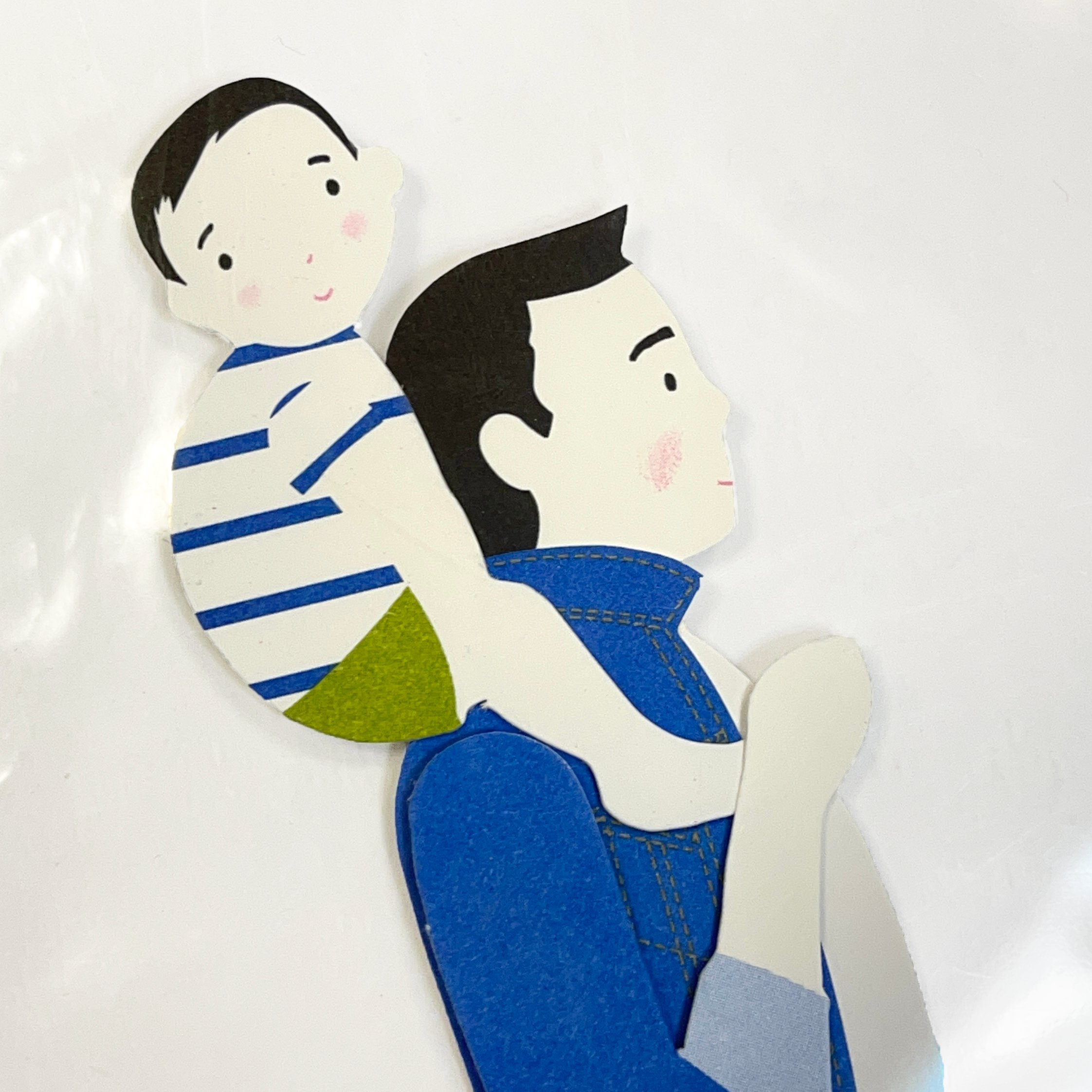 Meri Meri - 3D Sticker - Father and Son