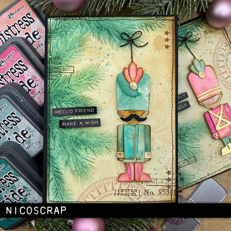 Sizzix - Tim Holtz - Thinlits - Classic Colorize - Harvey