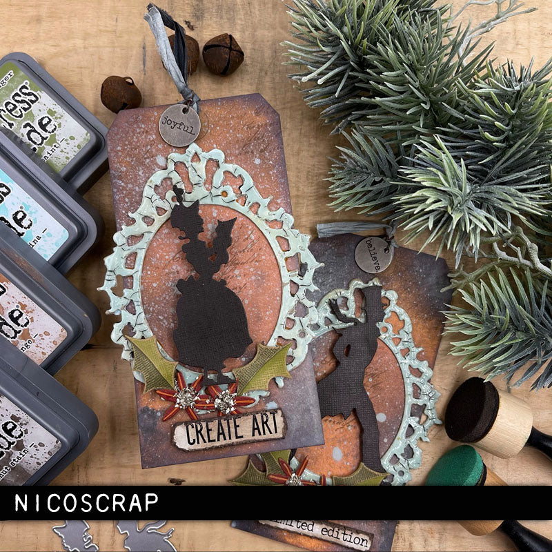 Sizzix - Tim Holtz Alterations - Thinlits - Vault Series Christmas 2021