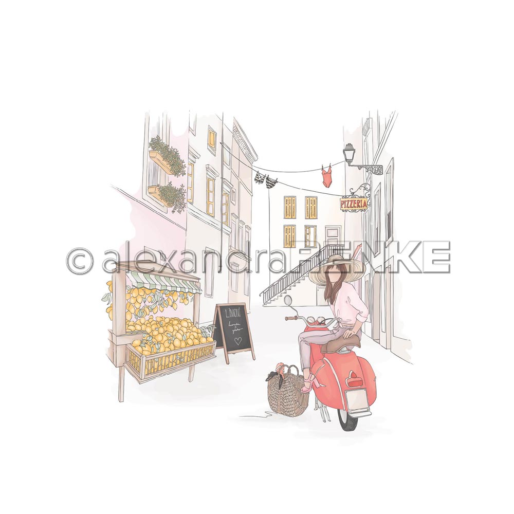 Alexandra Renke - Limoni - Paper - 12x12"