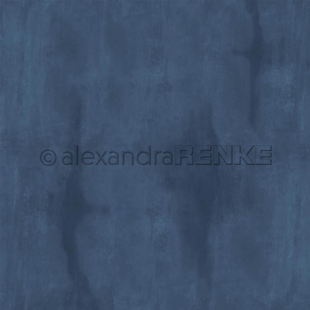 Alexandra Renke - Calm Tardisblau - Paper -  12x12"