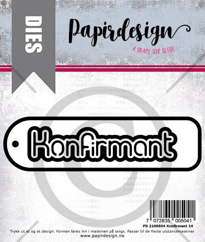 Papirdesign - Dies - Konfirmant 14
