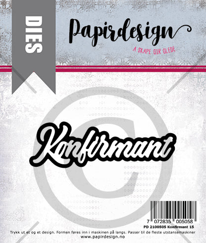 Papirdesign - Dies - Konfirmant 15