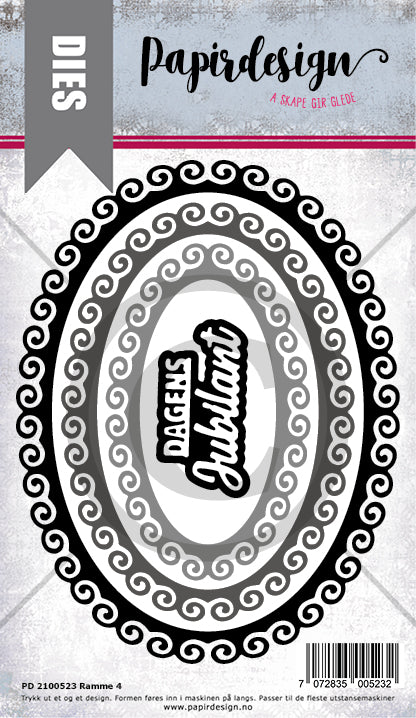 Papirdesign - Dies - Ramme 4