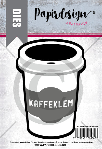 Papirdesign - Dies - Kaffeklem
