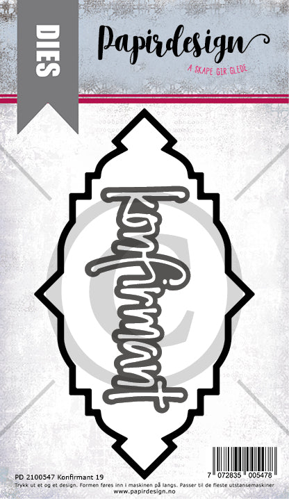 Papirdesign - Dies - Konfirmant 19