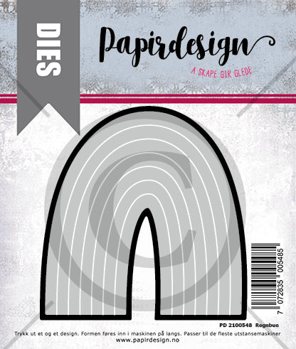 Papirdesign - Dies - Regnbue