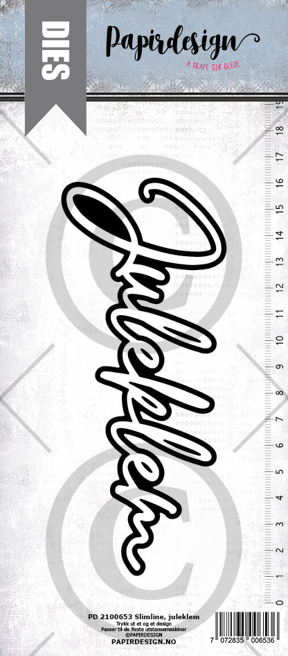 Papirdesign - Dies - Slimline, juleklem