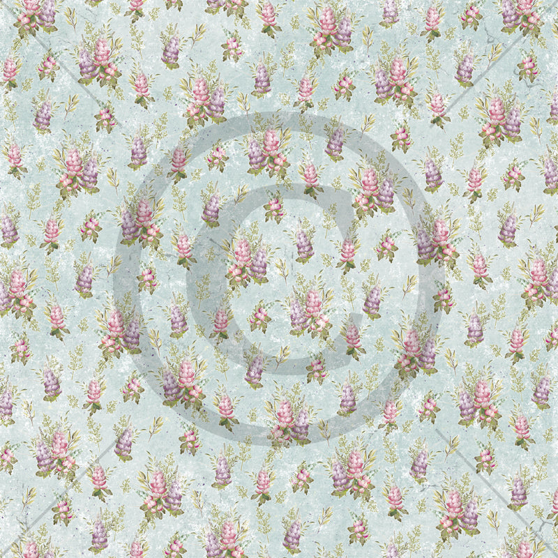 Papirdesign - Tradisjon - Villblomster  - 12 x 12"