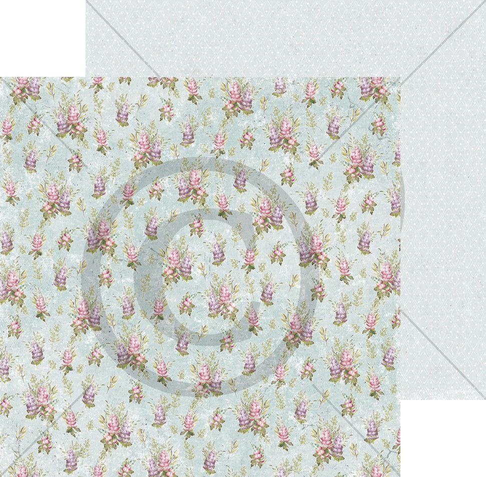 Papirdesign - Tradisjon - Villblomster  - 12 x 12"