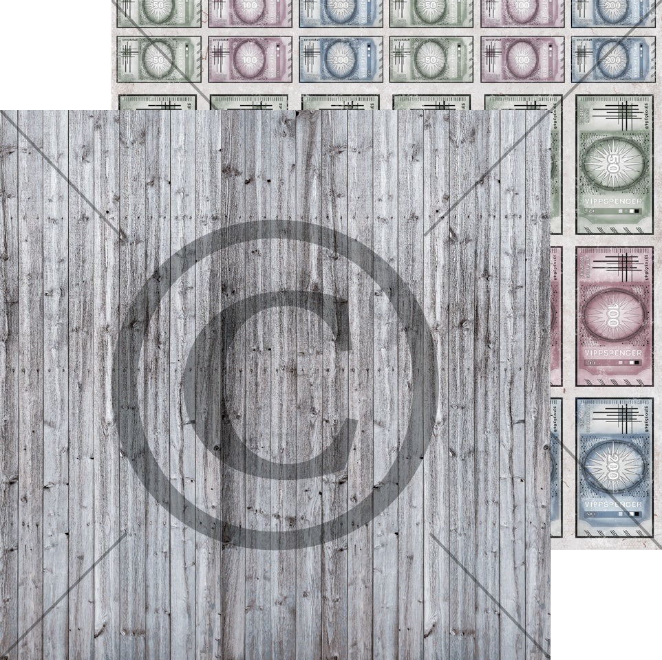 Papirdesign - Tradisjon - BSU - 12 x 12"