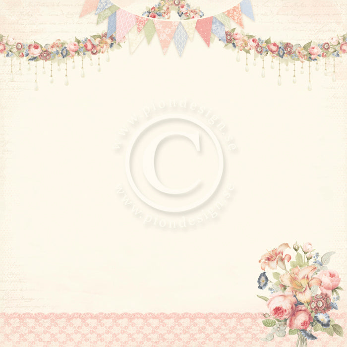 Pion Design - Garden of Hope - Garden party  - 12 x 12"