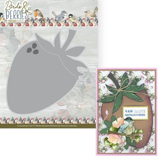 Precious Marieke - Birds & Berries - Strawberries