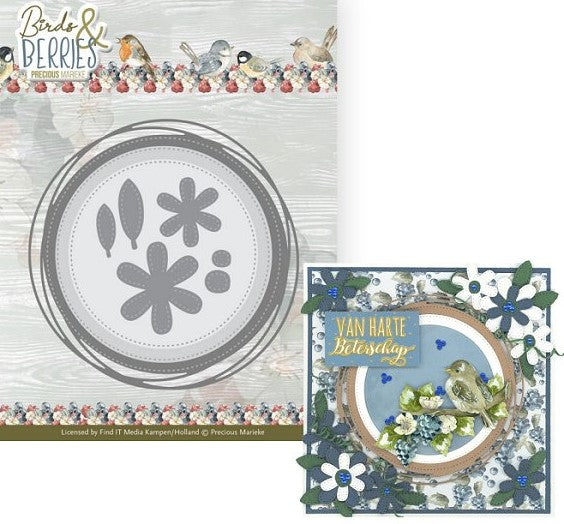 Precious Marieke - Birds & Berries - Berry Circle