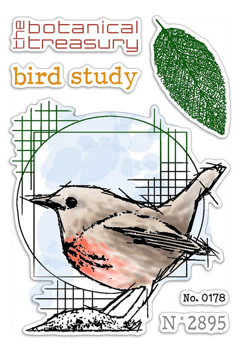 Ciao Bella - Clear Stamps - Sign of the times - Bird Study