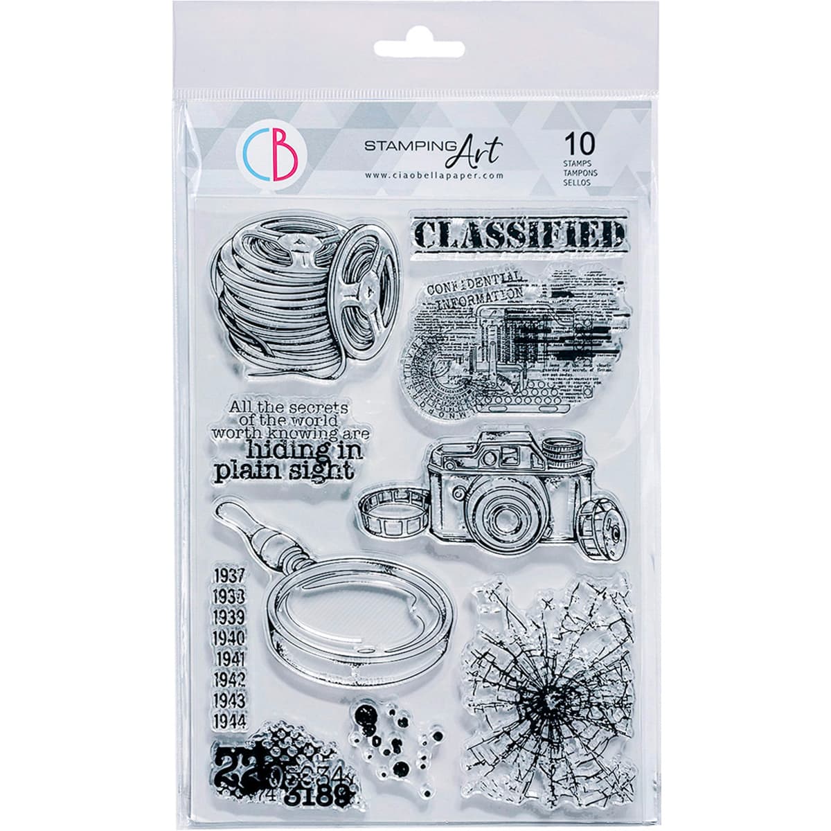 Ciao Bella - Clear Stamps - Classified