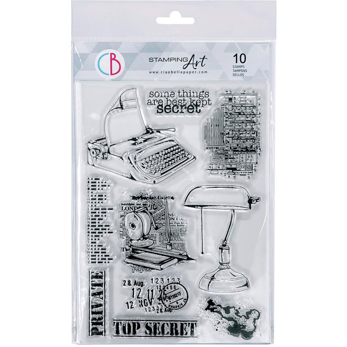Ciao Bella - Clear Stamps - Top Secret