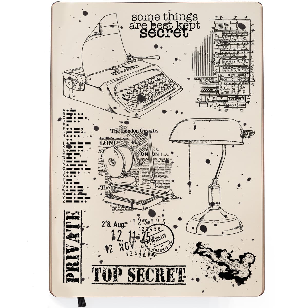 Ciao Bella - Clear Stamps - Top Secret