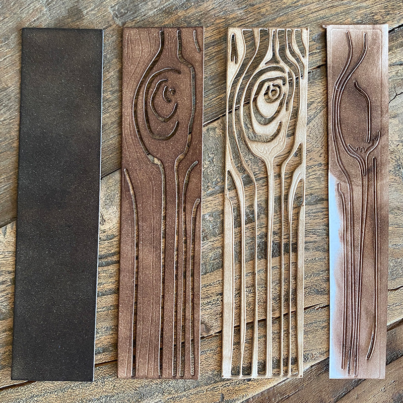 Sizzix - Tim Holtz Alterations - Thinlits Colorize - Woodgrain