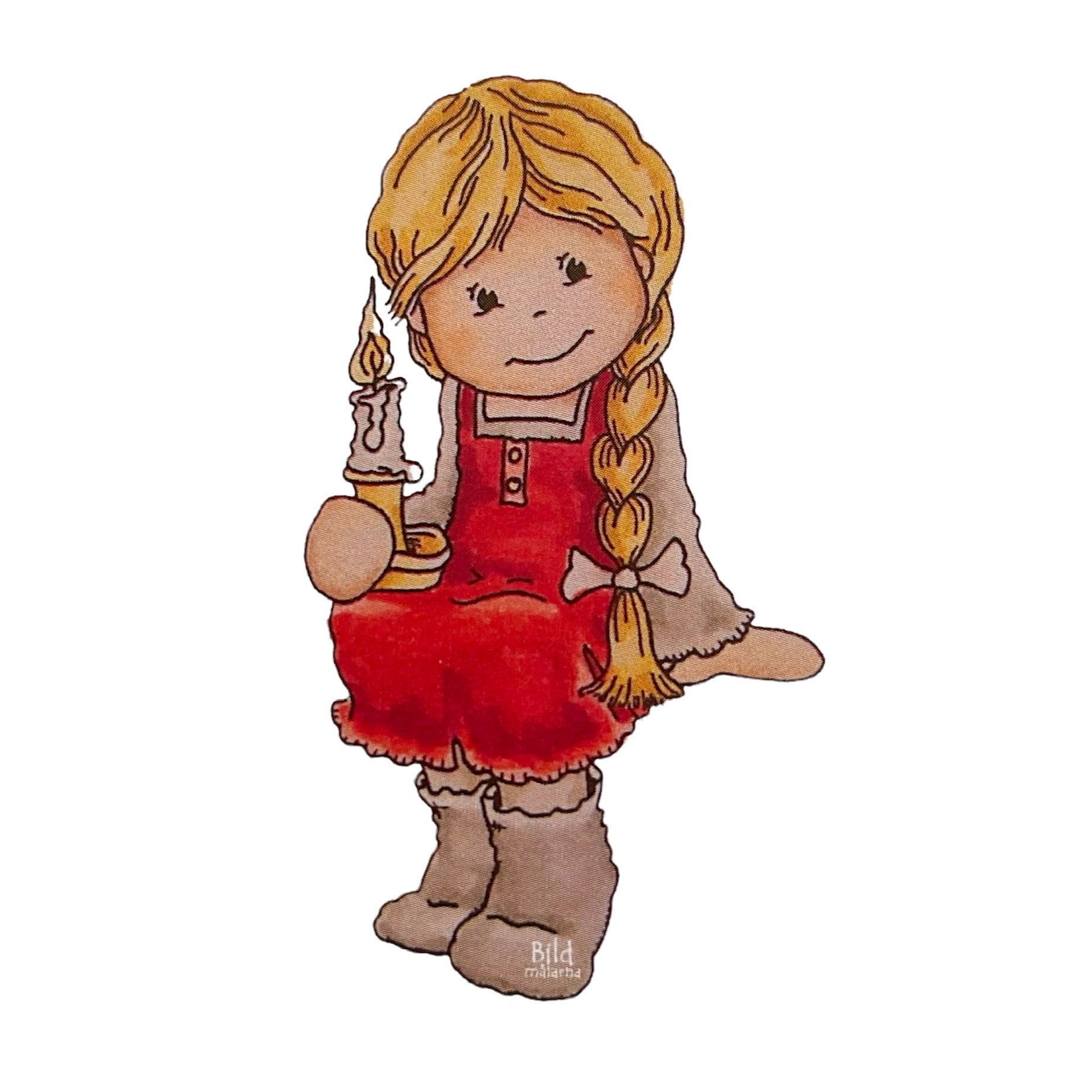 Bildmålarna - stamp - Mimosa Lightning up