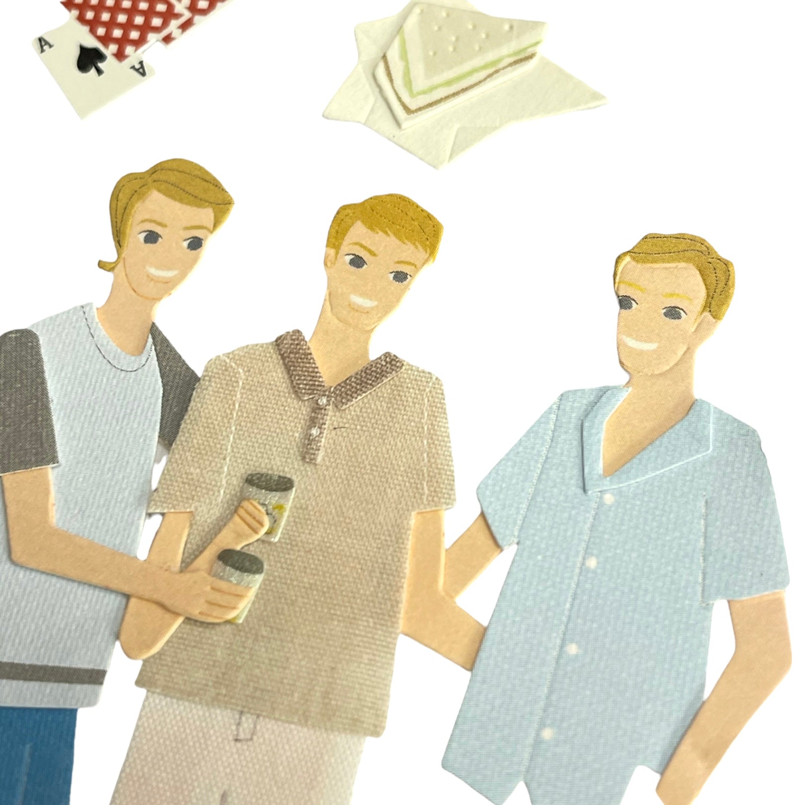 Jolee's - I DO - 3D Stickers - Bachelor Party