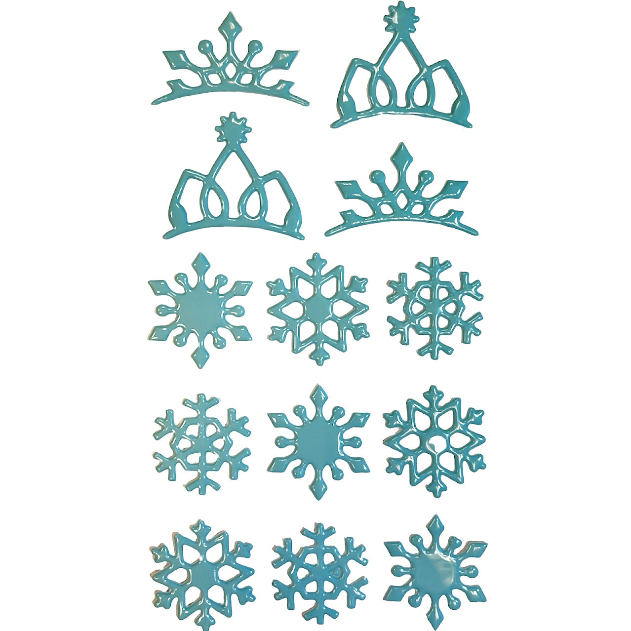 Pebbles - Winter Wonderland - Puffy Stickers