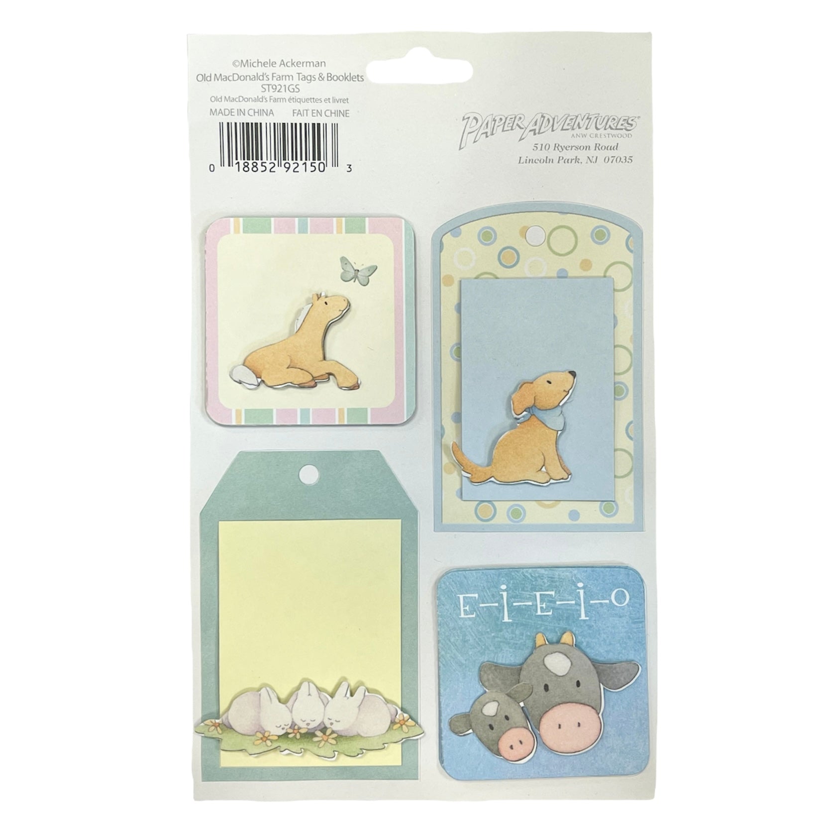 Old MacDonald's Farm - Tags and Booklets