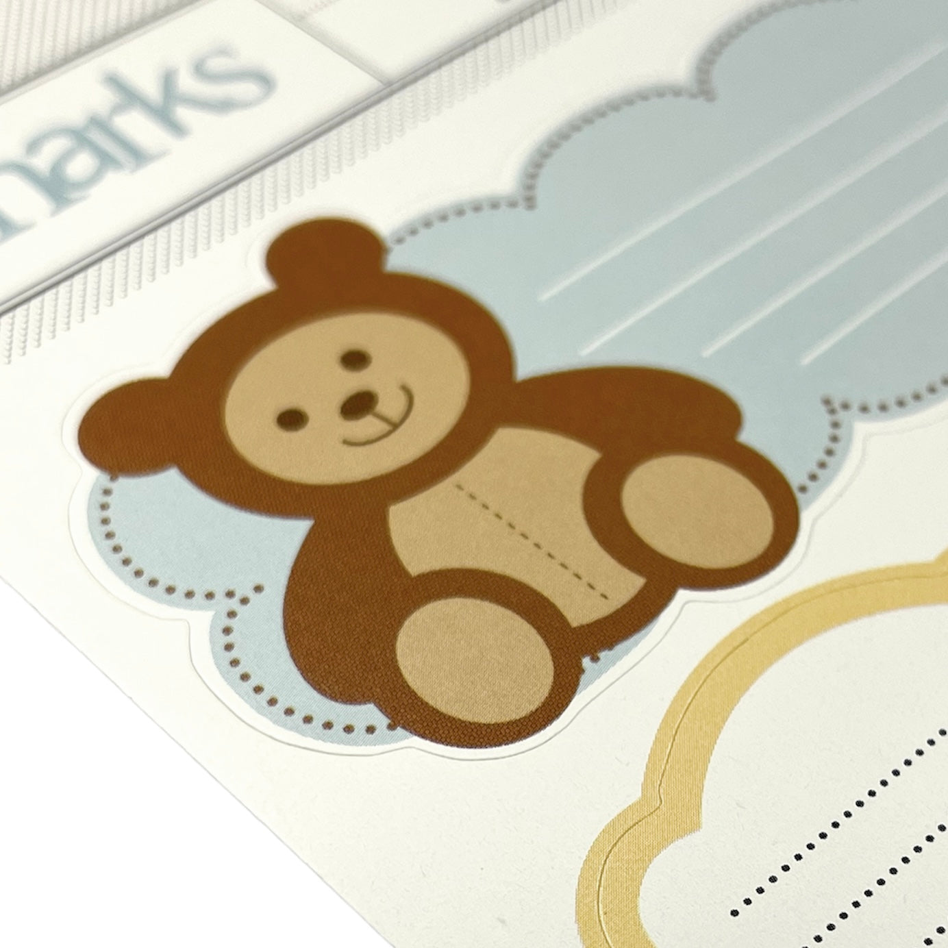 American Crafts - Baby Boy - Accent Stickers