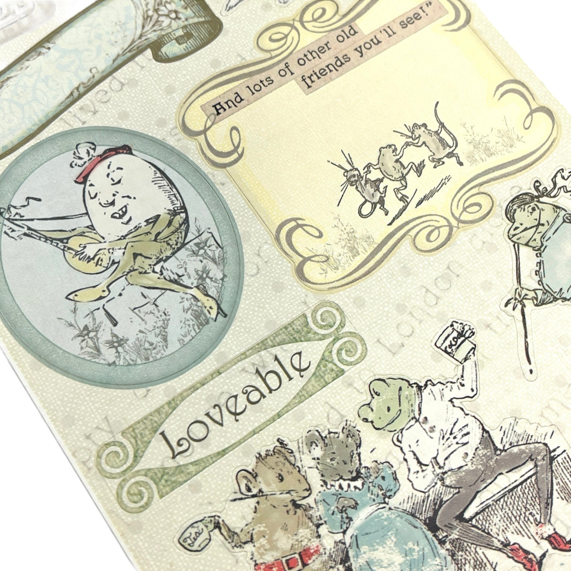 Creative Imaginations - Lullaby Boy - Sticker Sheet