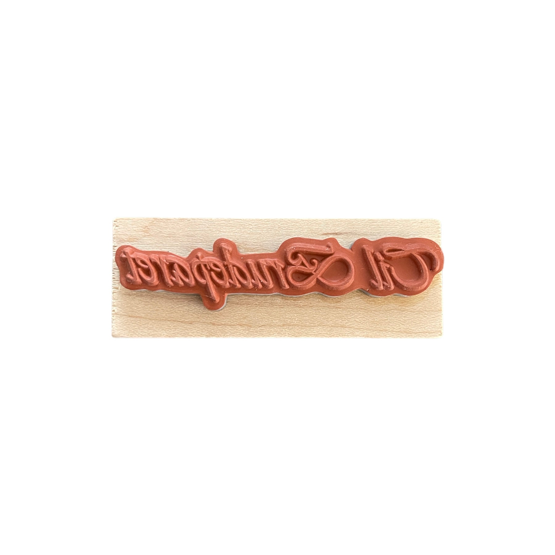 Bikuben - Montert Stempel - Til Brudeparet