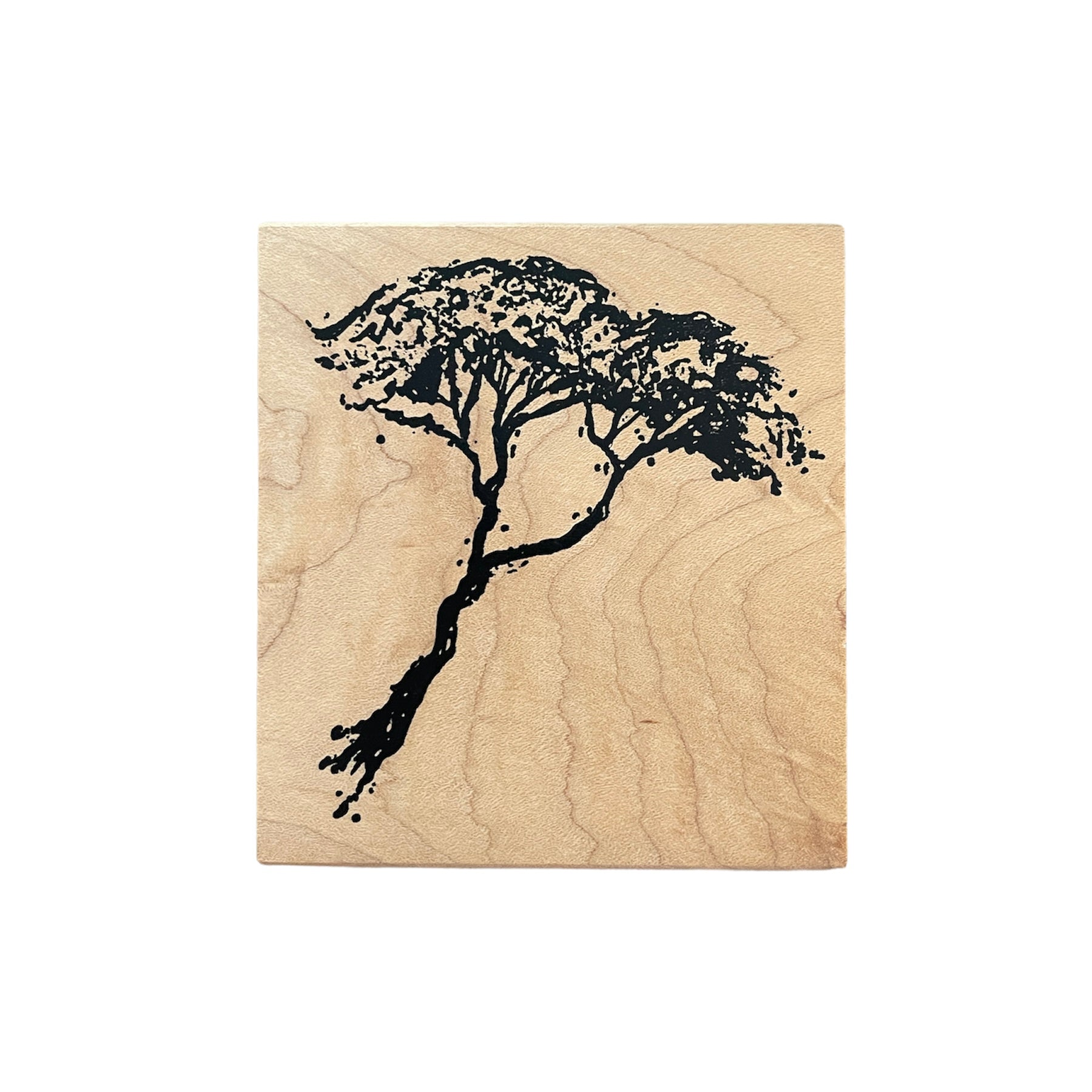 Art Impressions - Wood Mounted Stamp - Desert Tree