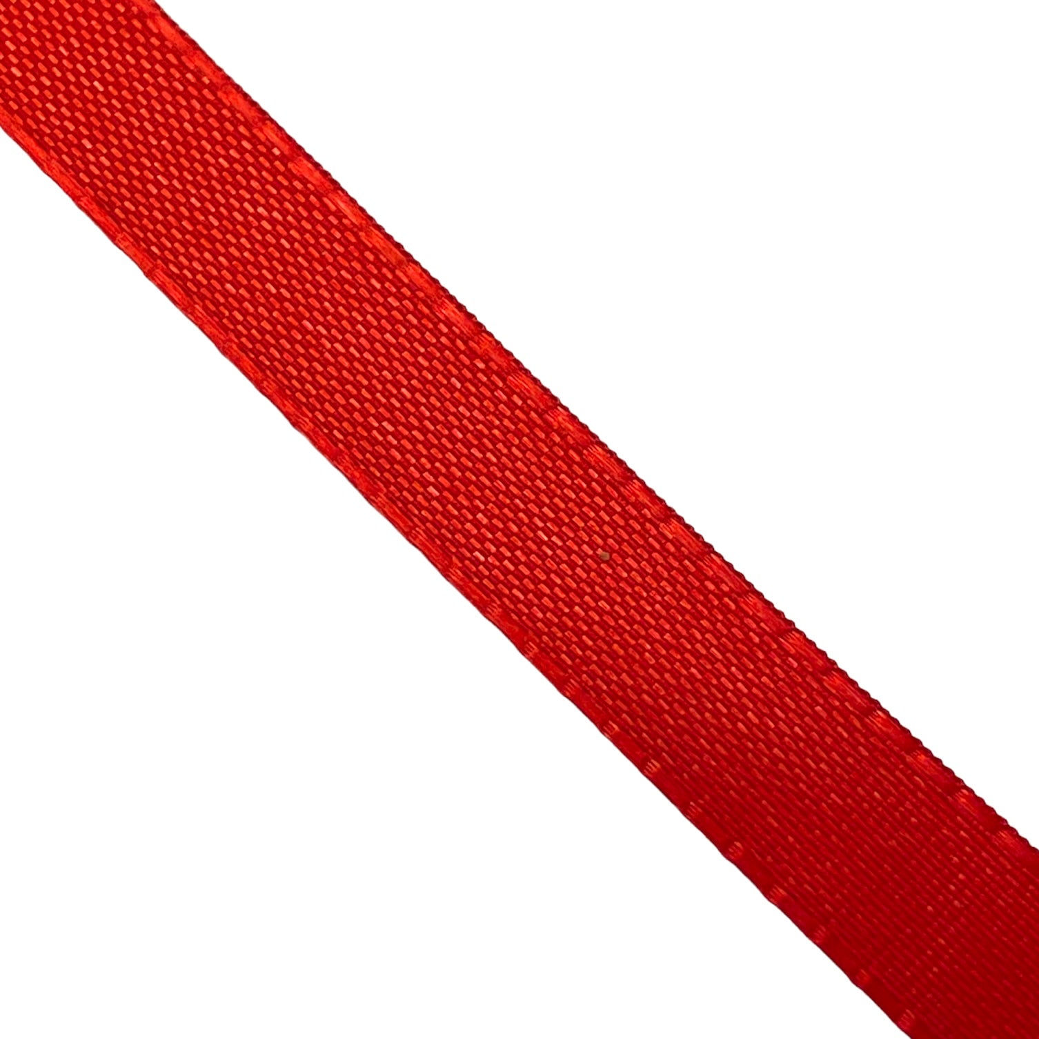 Bånd - Woven Satin - Red - Metervis