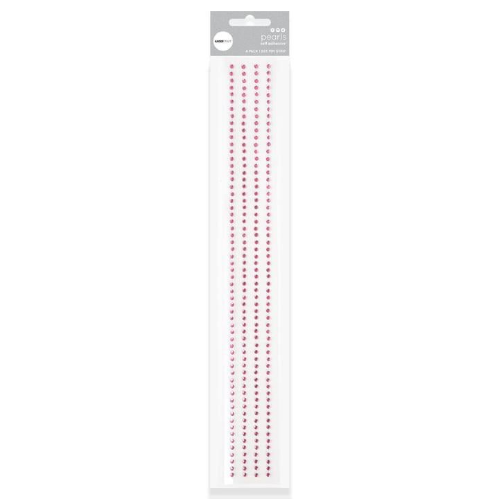 KaiserCraft - Rhinestone Strip - Hot Pink  - 12"