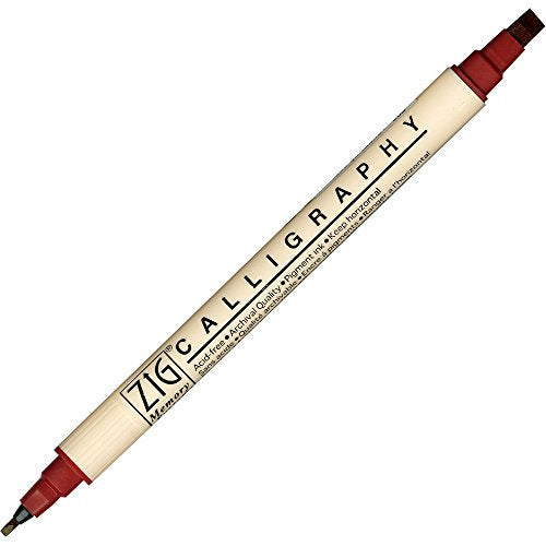 Zig - Calligraphy Marker - Antique Burgundy